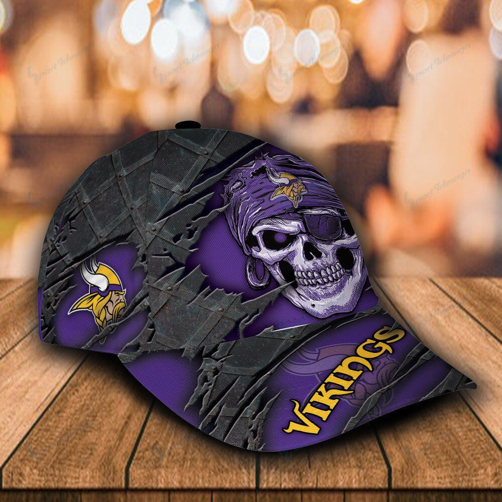 Minnesota Vikings Personalized Classic Cap 404