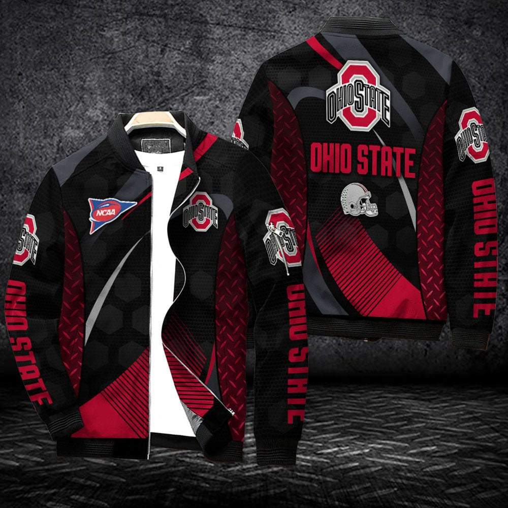 NCAAF Ohio State Buckeyes Bomber Jacket Nicegift 3BBM9X4