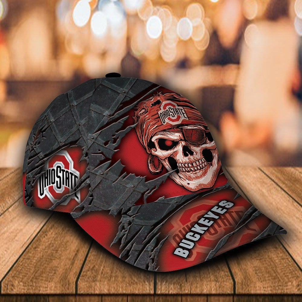 NCAAF Ohio State Buckeyes (Your Name) 3D Cap Nicegift 3DCX6Q4