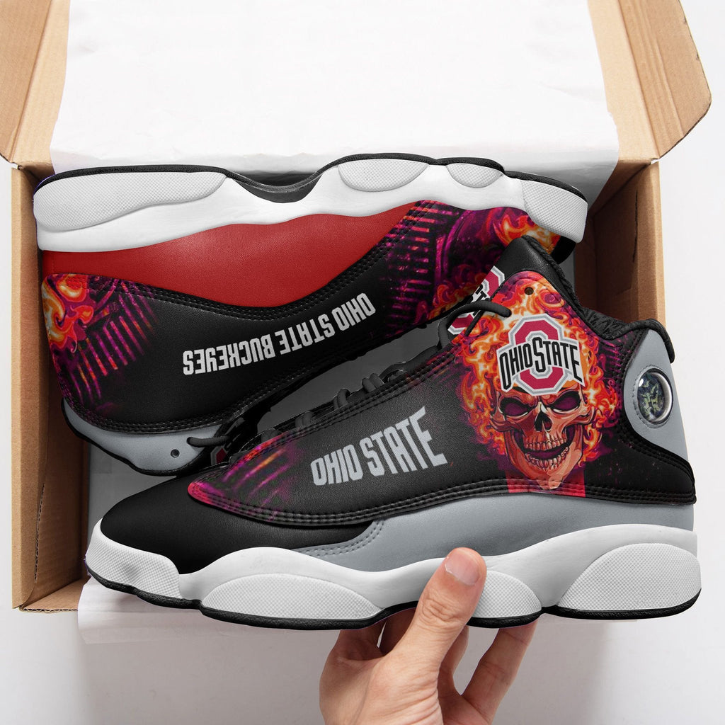 NCAAF Ohio State Buckeyes Air Jordan 13 Shoes Nicegift AJDZ4Q8