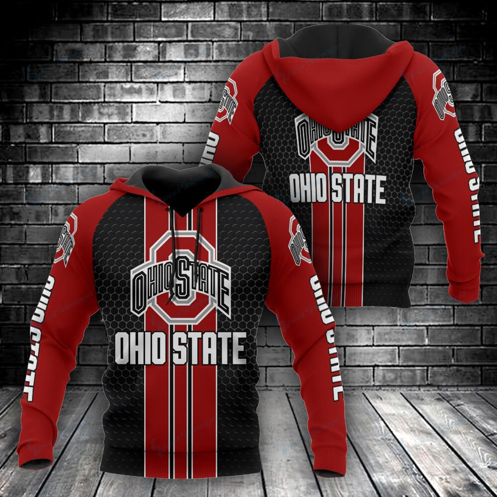 NCAAF Ohio State Buckeyes Hoodie 3D Nicegift 3HOH2J6