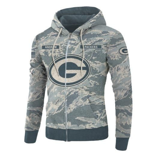 Green Bay Packers Personalized All Over Printed 250