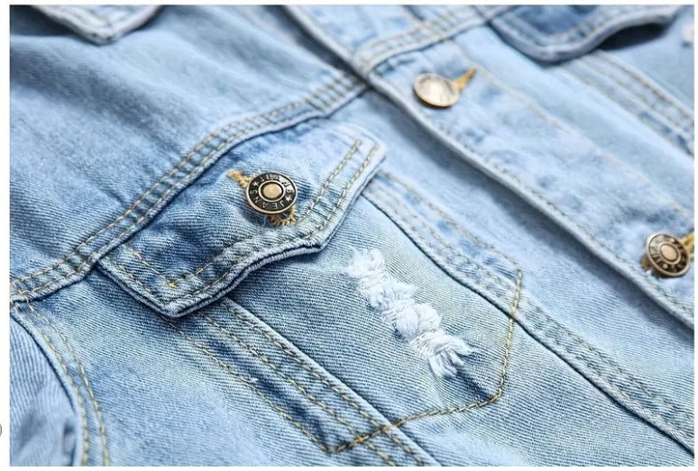 New York Giants Personalized Premium Denim Jacket S9DJ068