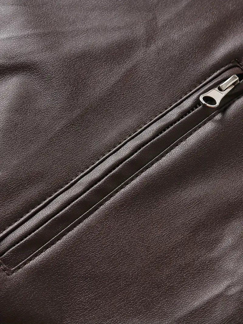 Ultra-Premium Leather Jacket Dual Zip Chest— Los Angeles Chargers SPTSLJ031