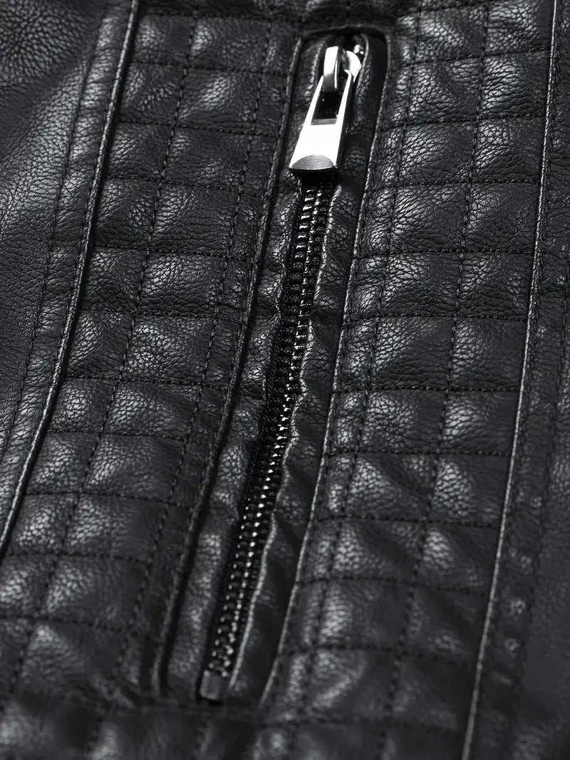 Premium & Ultra-Thick Leather Jacket with Fleece Hood - Miami Dolphins PHVKC019