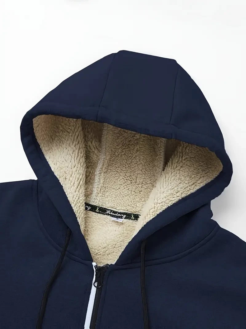 Cleveland Browns DMTZ0845 Premium Sherpa-Lined Winter Hoodie – Personalized Edition