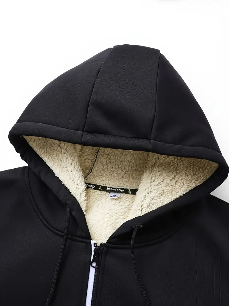 Premium Sherpa-Lined Winter Hoodie – Personalized Edition Atlanta Falcons VITZC072