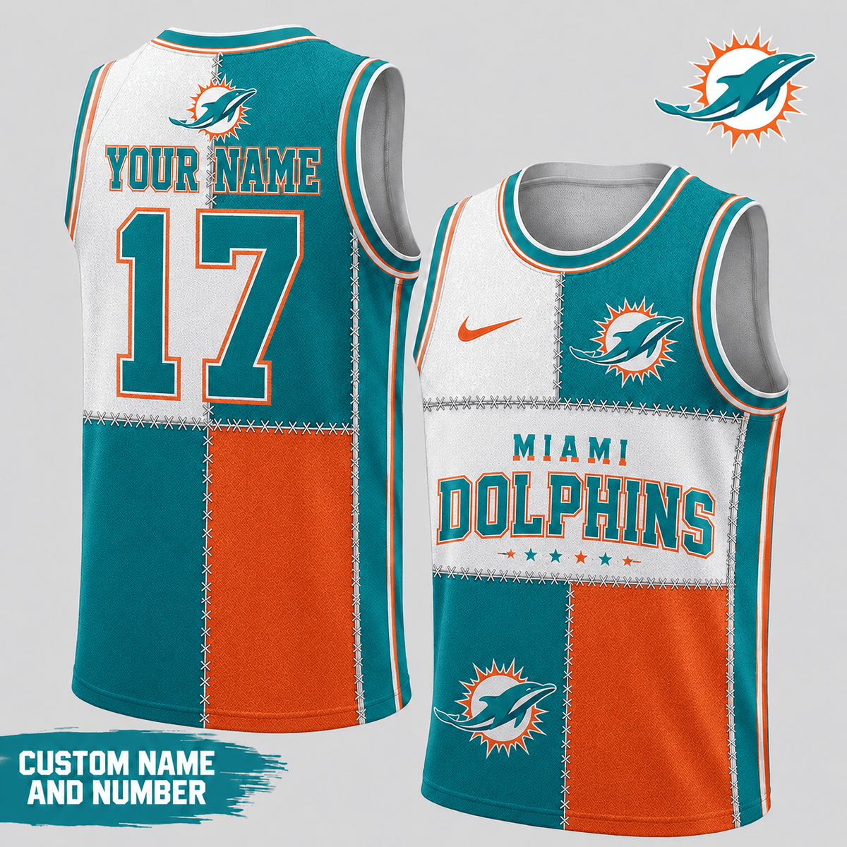 Miami Dolphins | Premium NFL Fan Pride Tank Top Shirt VA2508