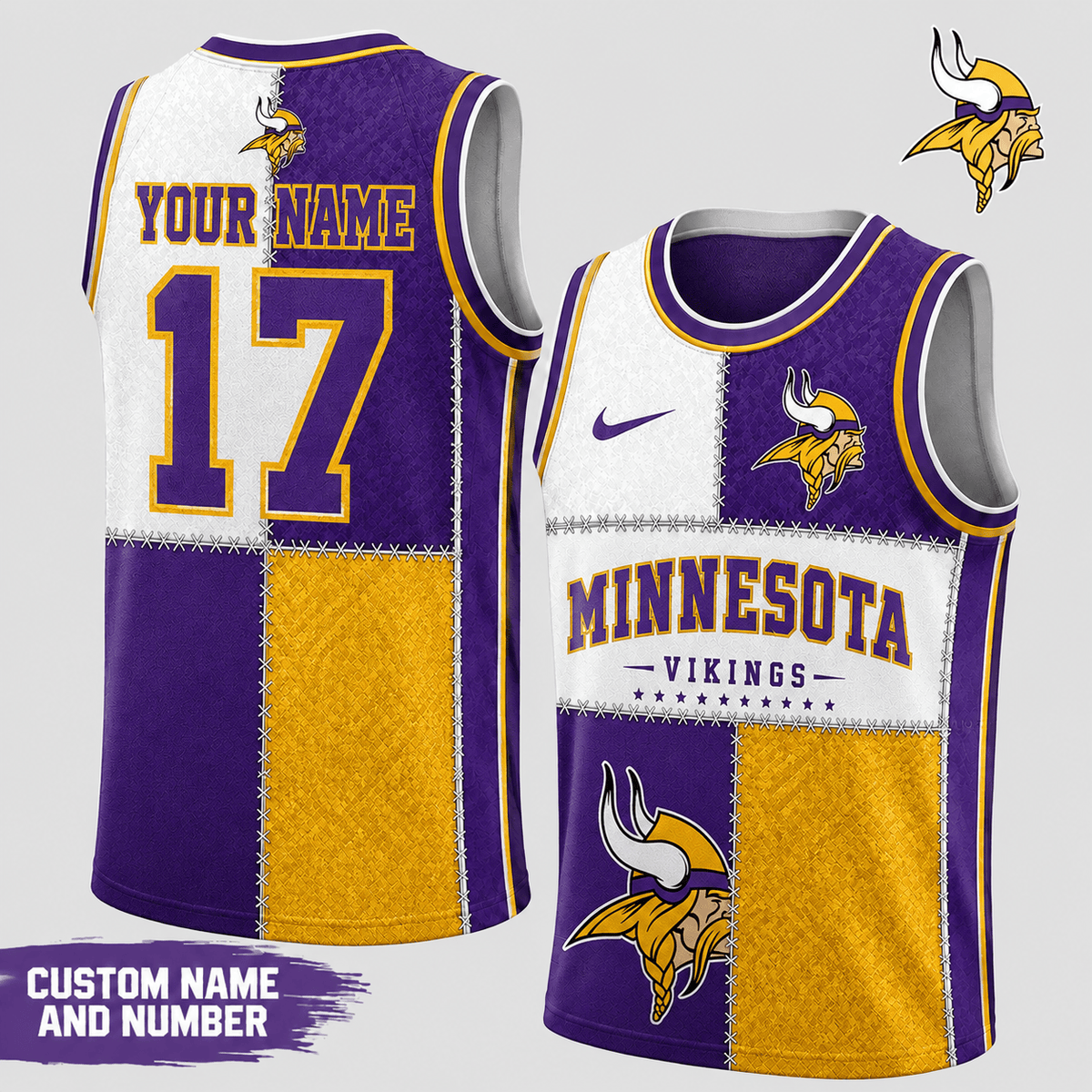 Minnesota Vikings | Premium NFL Fan Pride Tank Top Shirt VA2526