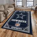Dallas Cowboys Rug Living Room Floor Decor Fan Gifts VA6031