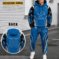 Detroit Lions Personalized Combo Hoodie And Sweatpants Gift For Fan VA10102