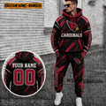 Arizona Cardinals Personalized Combo Hoodie And Sweatpants Gift For Fan VAN8240