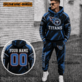 Tennessee Titans Personalized Combo Hoodie And Sweatpants Gift For Fan VAN8250