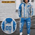 Detroit Lions Personalized Combo Hoodie And Sweatpants Gift For Fan VAN91118