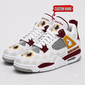 Washington Redskins Personalized AJ4 Sneaker VA3472