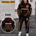Washington Redskins Personalized Combo Hoodie And Sweatpants Gift For Fan VAN66312
