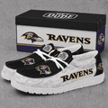Baltimore Ravens | Premium NFL Football Field Fan Loafer Shoes - VA22518