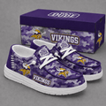 Minnesota Vikings Personalized | Premium Loafer Shoes - VA23668