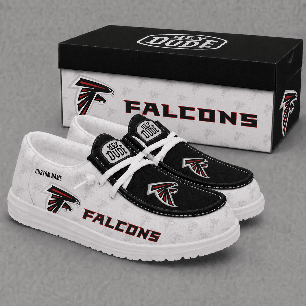 Atlanta Falcons Personalized | Premium Loafer Shoes - VA52736