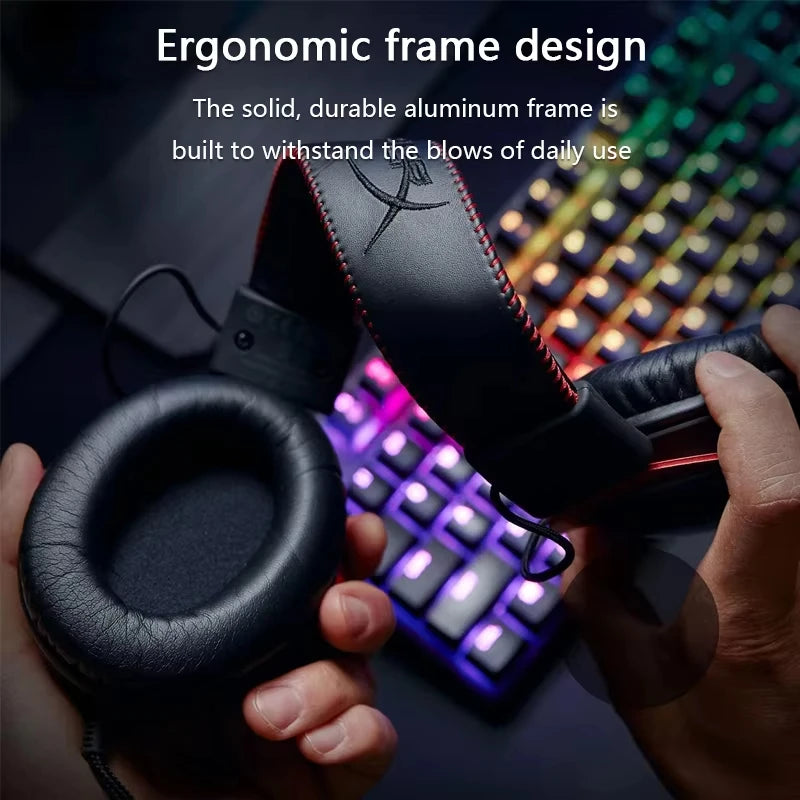 Hyperx Cloud II Wired Gaming Headphone Hi-Fi 7.1 Surround Sound/Detachable Mic/USB Sound Card For PC PS