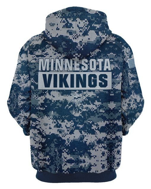 Minnesota Vikings Personalized All Over Printed 371