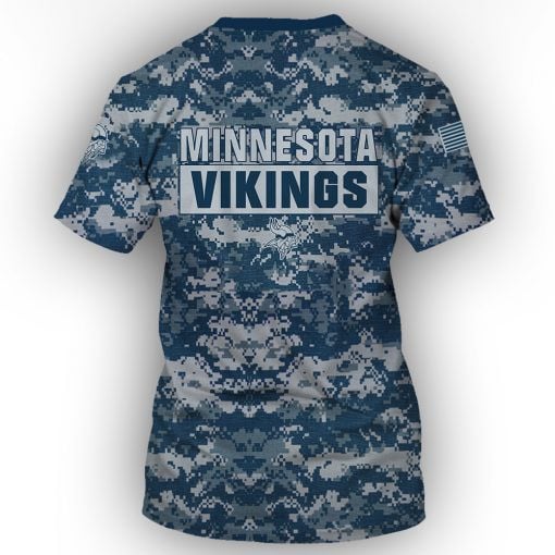 Minnesota Vikings Personalized All Over Printed 371