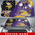 Minnesota Vikings Personalized Auto Sun Shade BG124