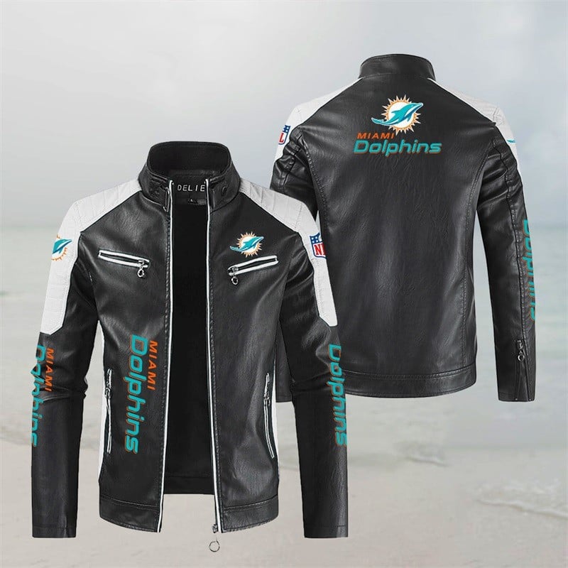 Miami Dolphins Signature Series Premium Leather BG40
