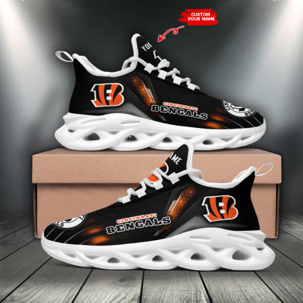 Cincinnati Bengals Personalized Yezy Running Sneakers SPD264