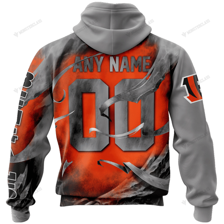 Cincinnati Bengals Limited Edition All Over Print Hoodie Sweatshirt Zip Hoodie T shirt Unisex 871