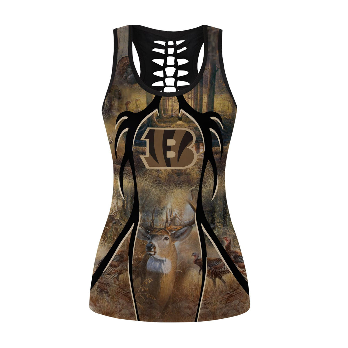 Cincinnati Bengals Leggings And Tank Top BG232