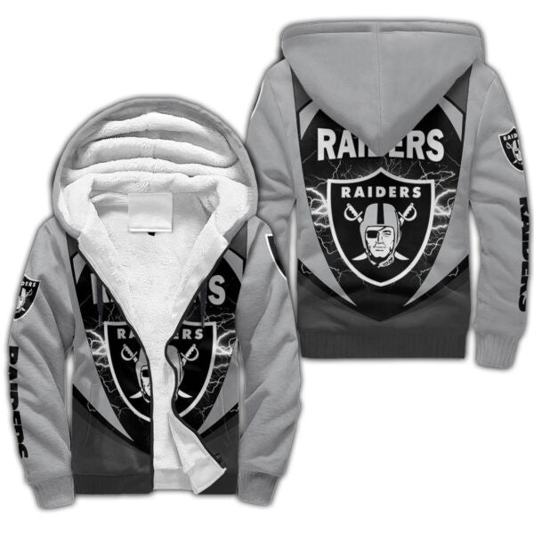 Las Vegas Raiders 3D All Over Printed Fleece Hoodie BG02