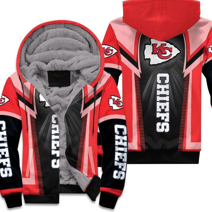 NFL Kansas City Chiefs Fleece Zip Hoodie FZHF2D2