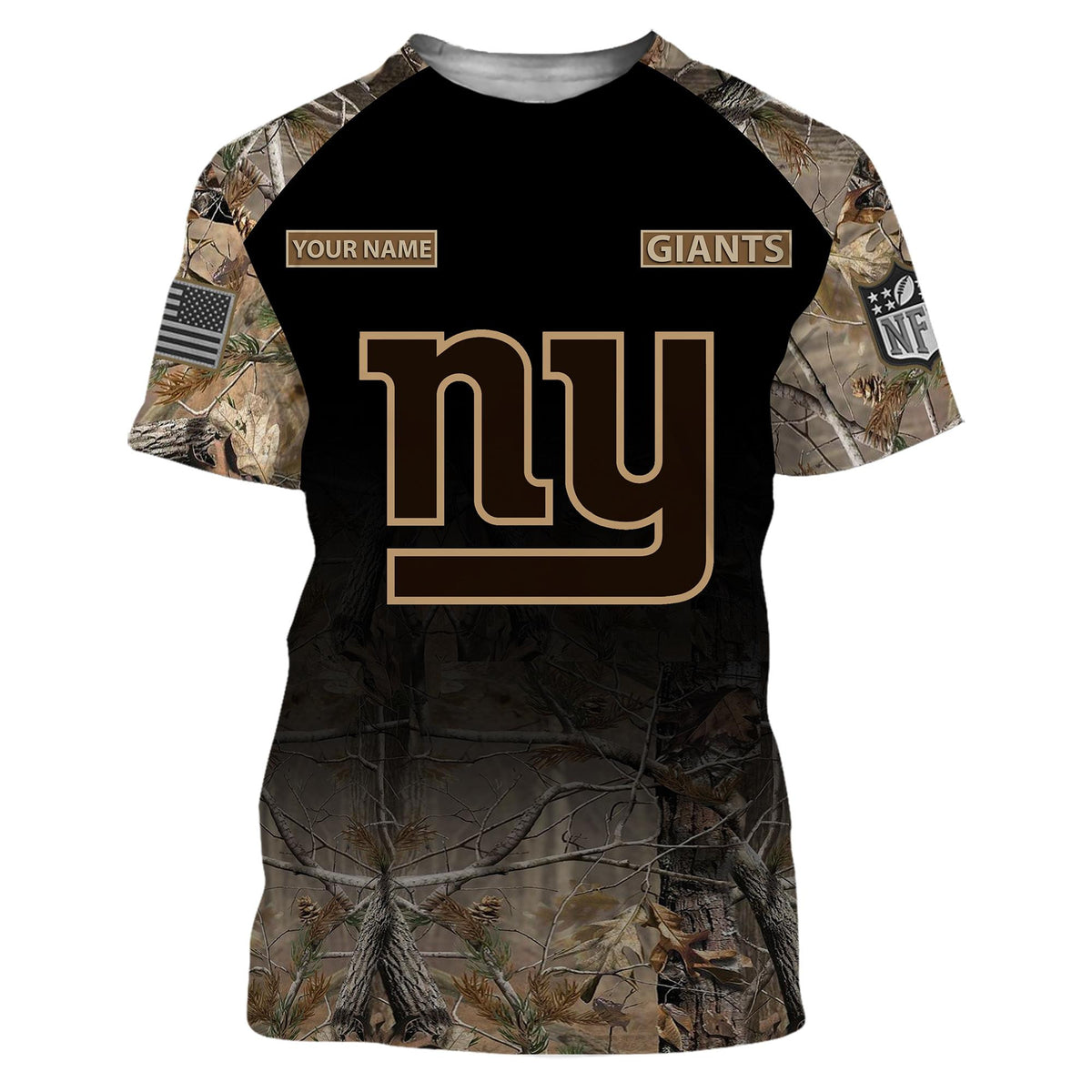 New York Giants All Over Printed T-shirt Sweatshirt Hoodie Joggers AZHD024