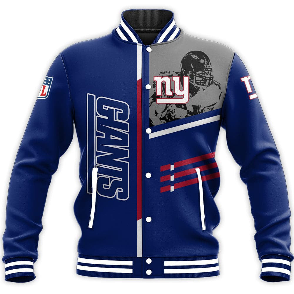 New York Giants Baseball Jacket Personalized Football For Fan NFL