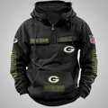 Green Bay Packers Vintage Men Hoodie AZVMHD104