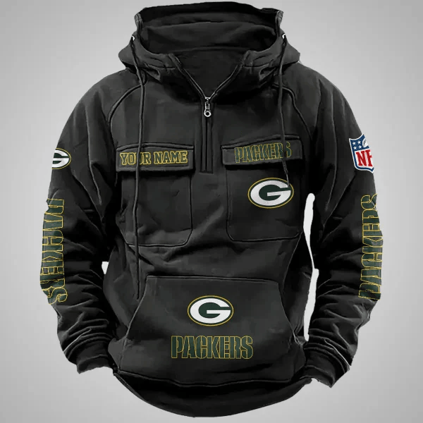 Green Bay Packers Vintage Men Hoodie AZVMHD104