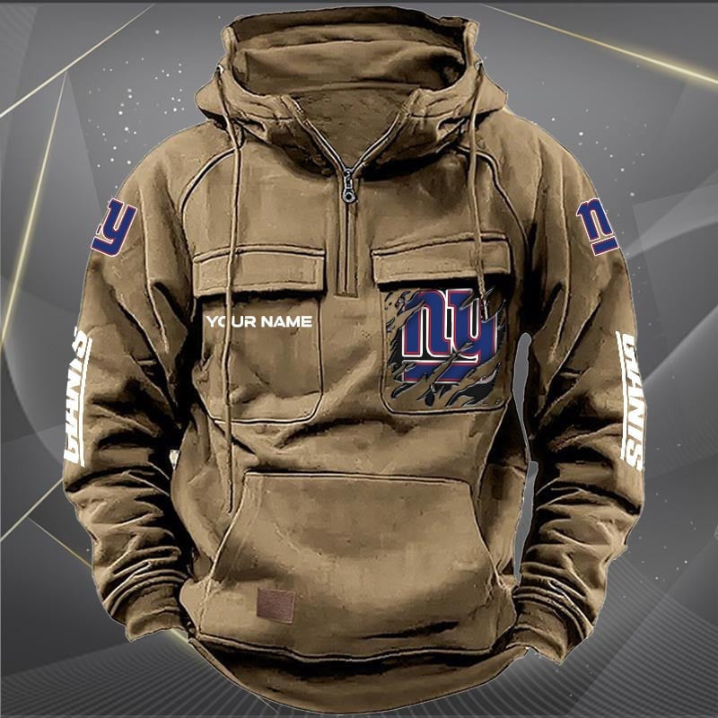 New York Giants Vintage Men Hoodie AZVMHD055