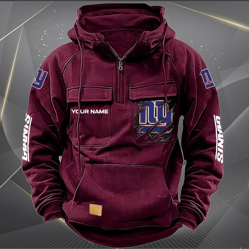 New York Giants Vintage Men Hoodie AZVMHD055