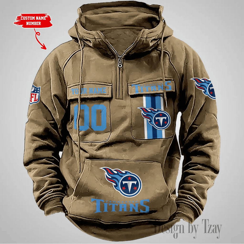 Tennessee Titans Vintage Men Hoodie DV2 AZVMHD442