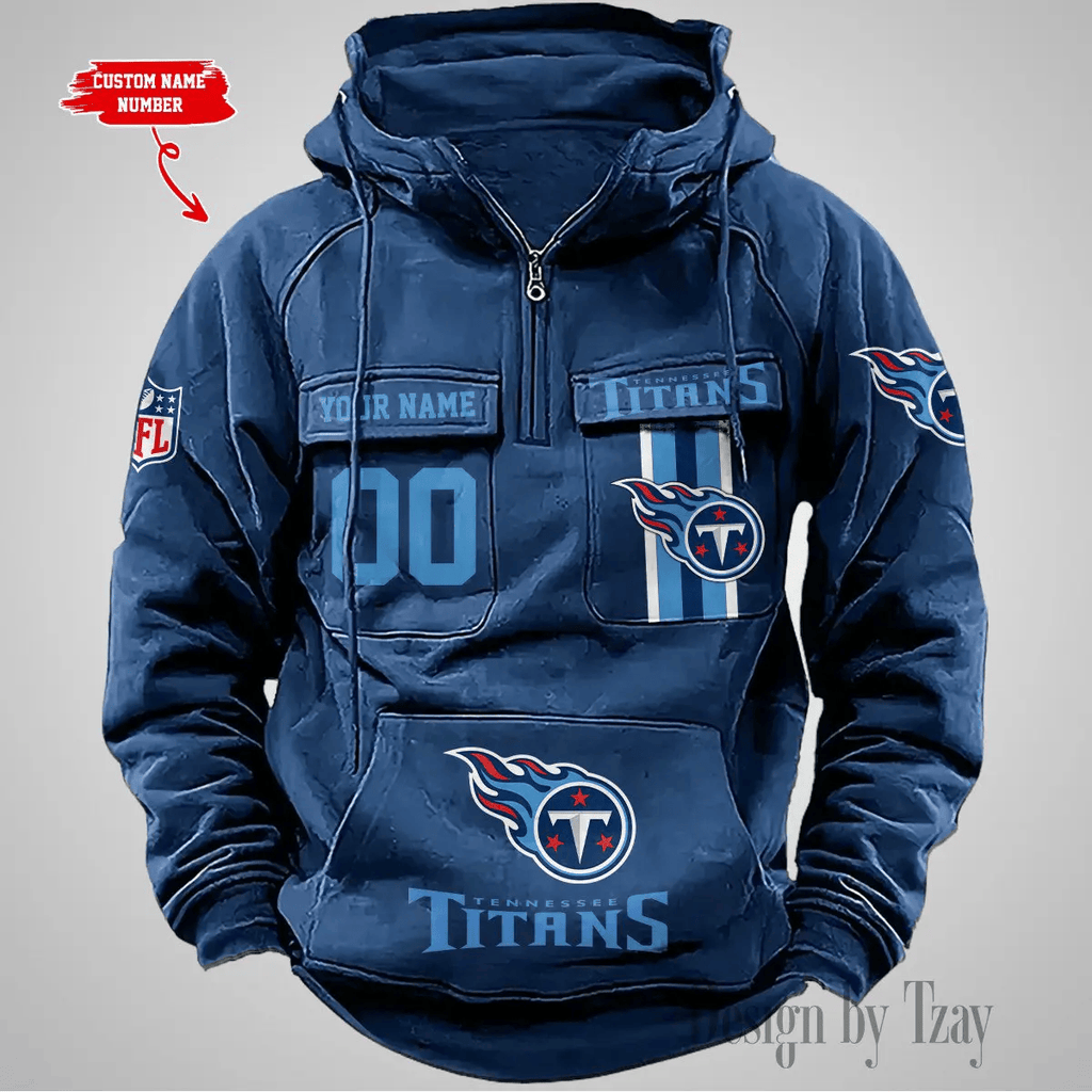 Tennessee Titans Vintage Men Hoodie DV2 AZVMHD442