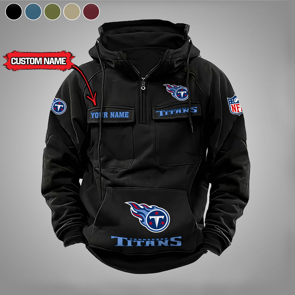 Tennessee Titans Vintage Men Hoodie AZVMHD007
