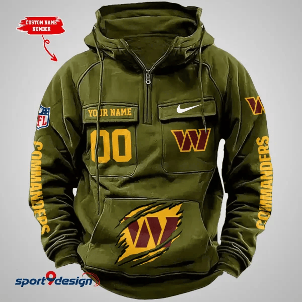 Washington Commanders Vintage Men Hoodie AZVMHD168