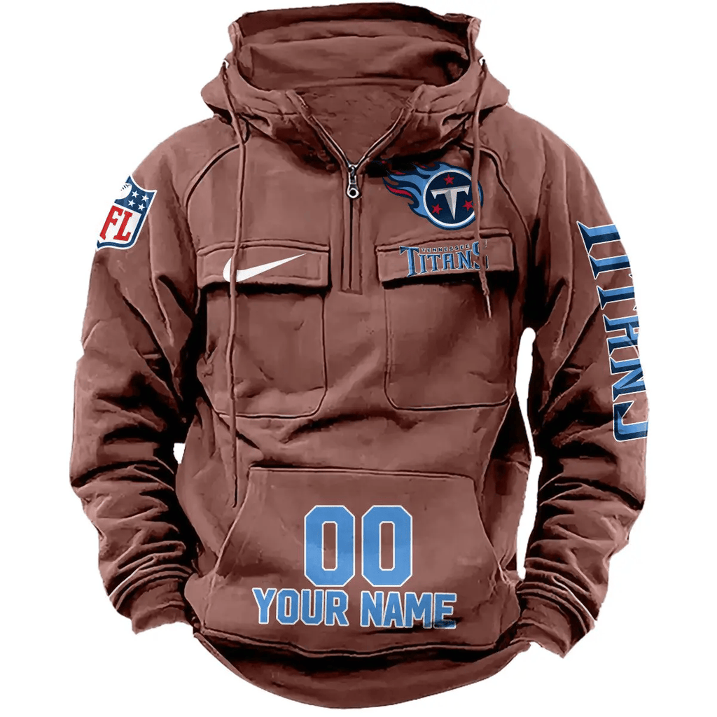 Tennessee Titans Vintage Men Hoodie AZVMHD202