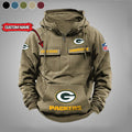 Green Bay Packers Vintage Men Hoodie AZVMHD021