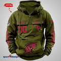 Arizona Cardinals Vintage Men Hoodie AZVMHD139