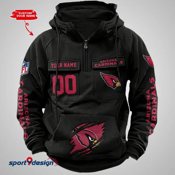 Arizona Cardinals Vintage Men Hoodie AZVMHD139