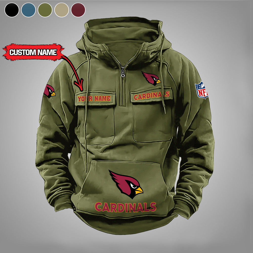 Arizona Cardinals Vintage Men Hoodie AZVMHD028