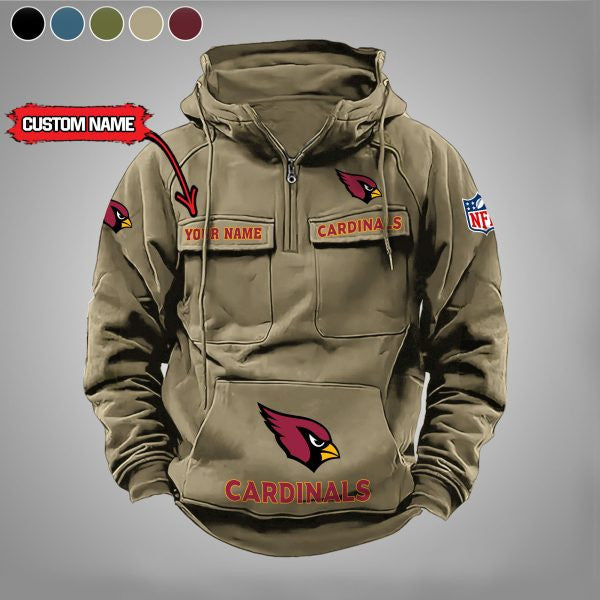 Arizona Cardinals Vintage Men Hoodie AZVMHD028