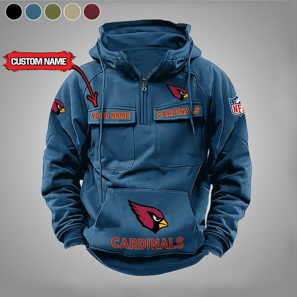 Arizona Cardinals Vintage Men Hoodie AZVMHD028